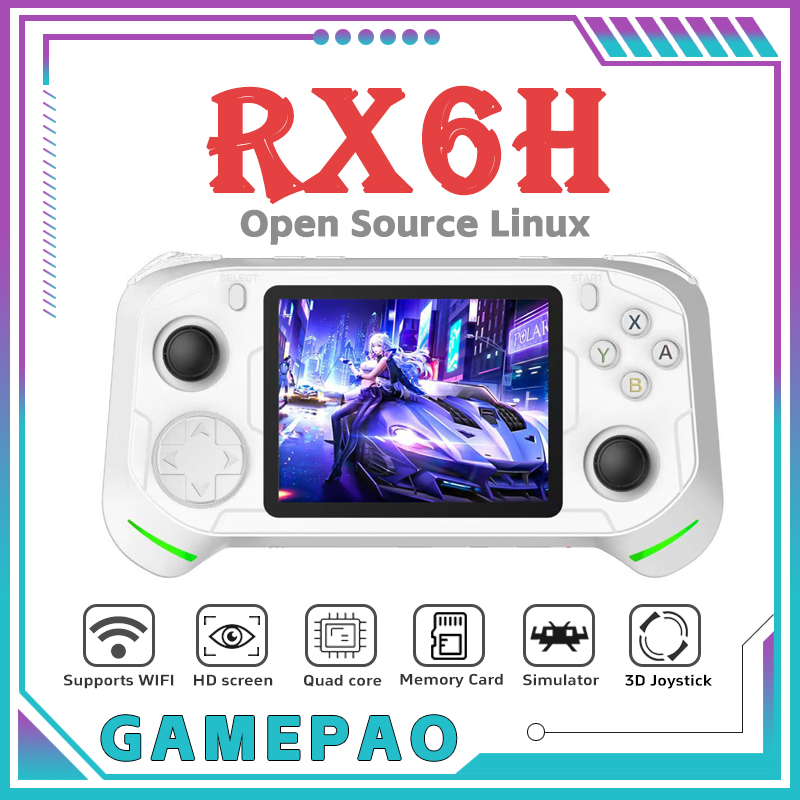 Gaming Console Windows - Open Source RX6H Retro Handheld Video