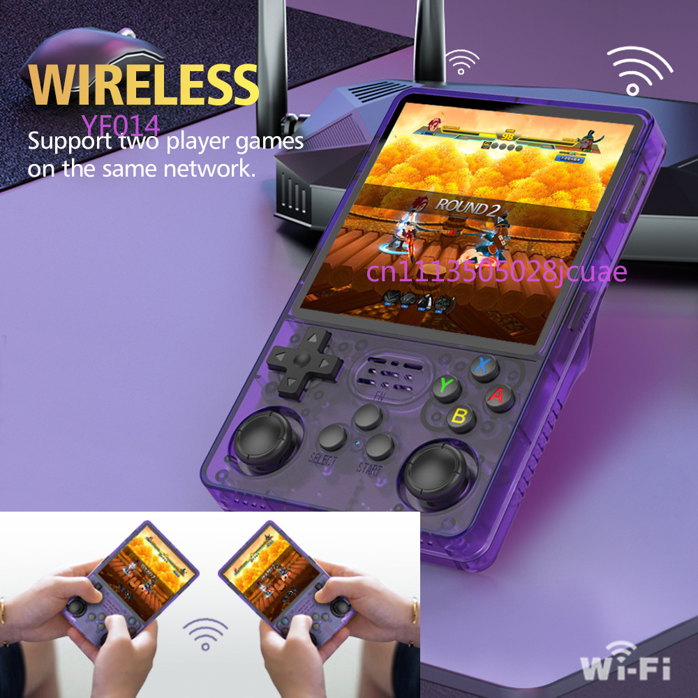 Gaming Console Retro - R36Plus Open Source Handheld Game Console