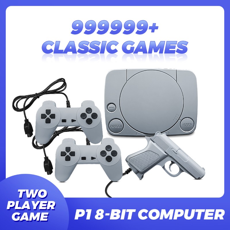 Gaming Console Retro - FC Plug-in console design, 8-bit game