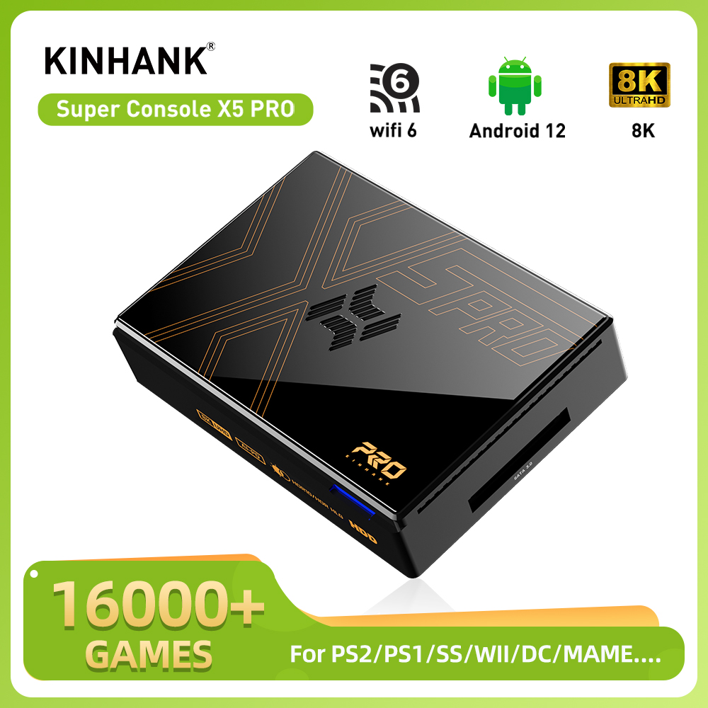 Gaming Console Chinese - KINHANK Super Console X5 PRO Retro