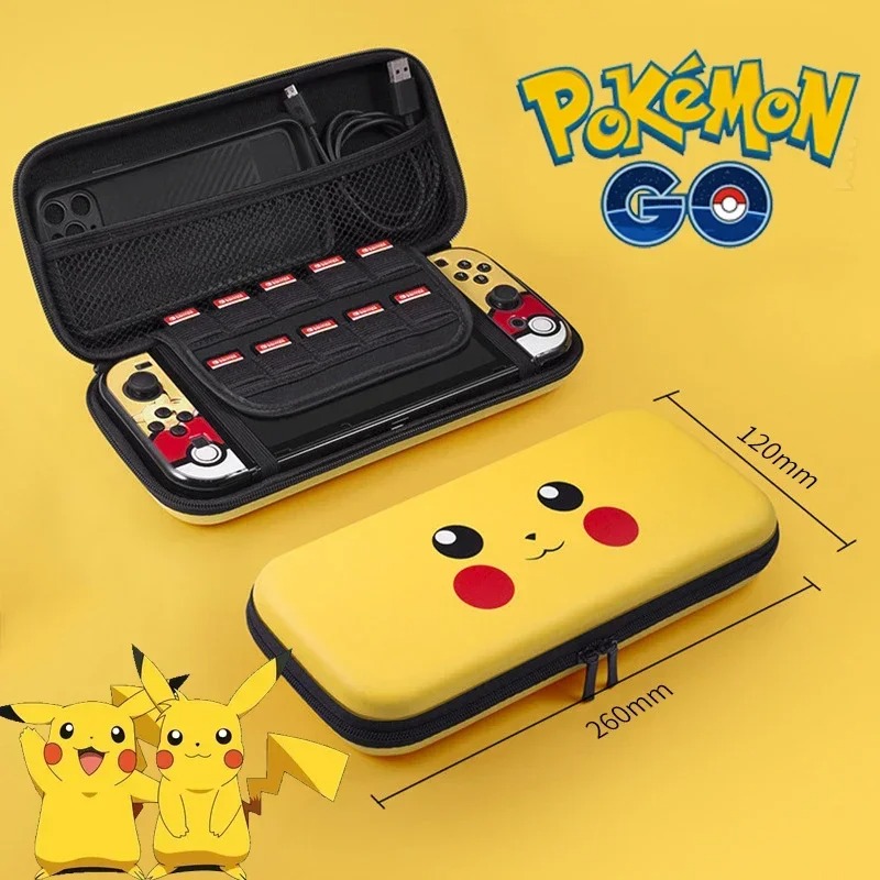 Gaming Console For Tv - Pokemon Pikachu Storage Bag for Switch