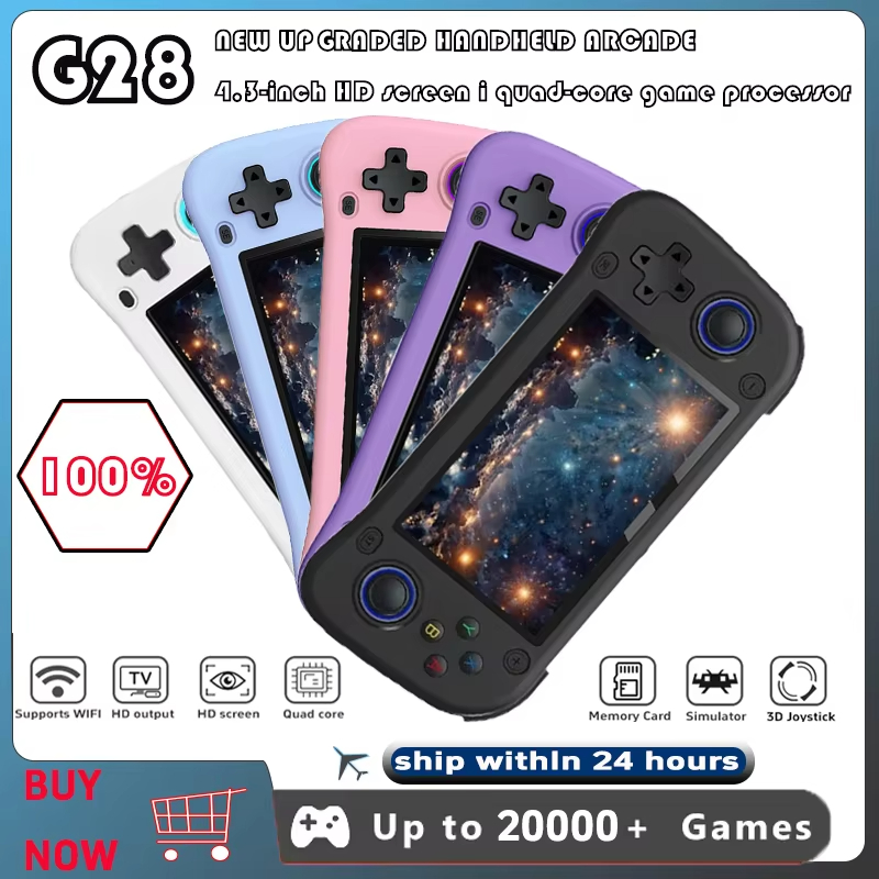 G28 Retro Handheld Video Game  - Gaming Console Windows 评论和价格