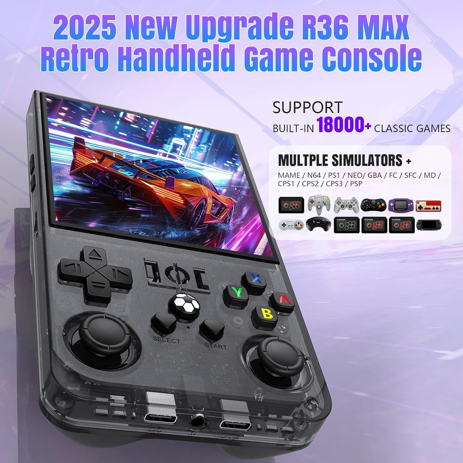 FLLBW R36 Max R36PRO Retro Gam - Gaming Console In Chinese 评论和价格