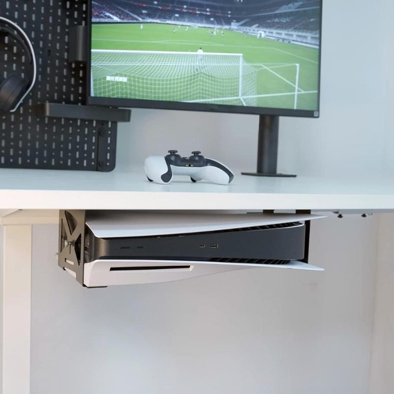 Metal Under Desk Game Console  - Gaming Console Stand 评论和价格