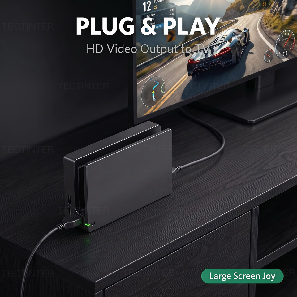 2 in 1 Charging TV Dock Statio - Gaming Console Nintendo Switch 2 评论和价格