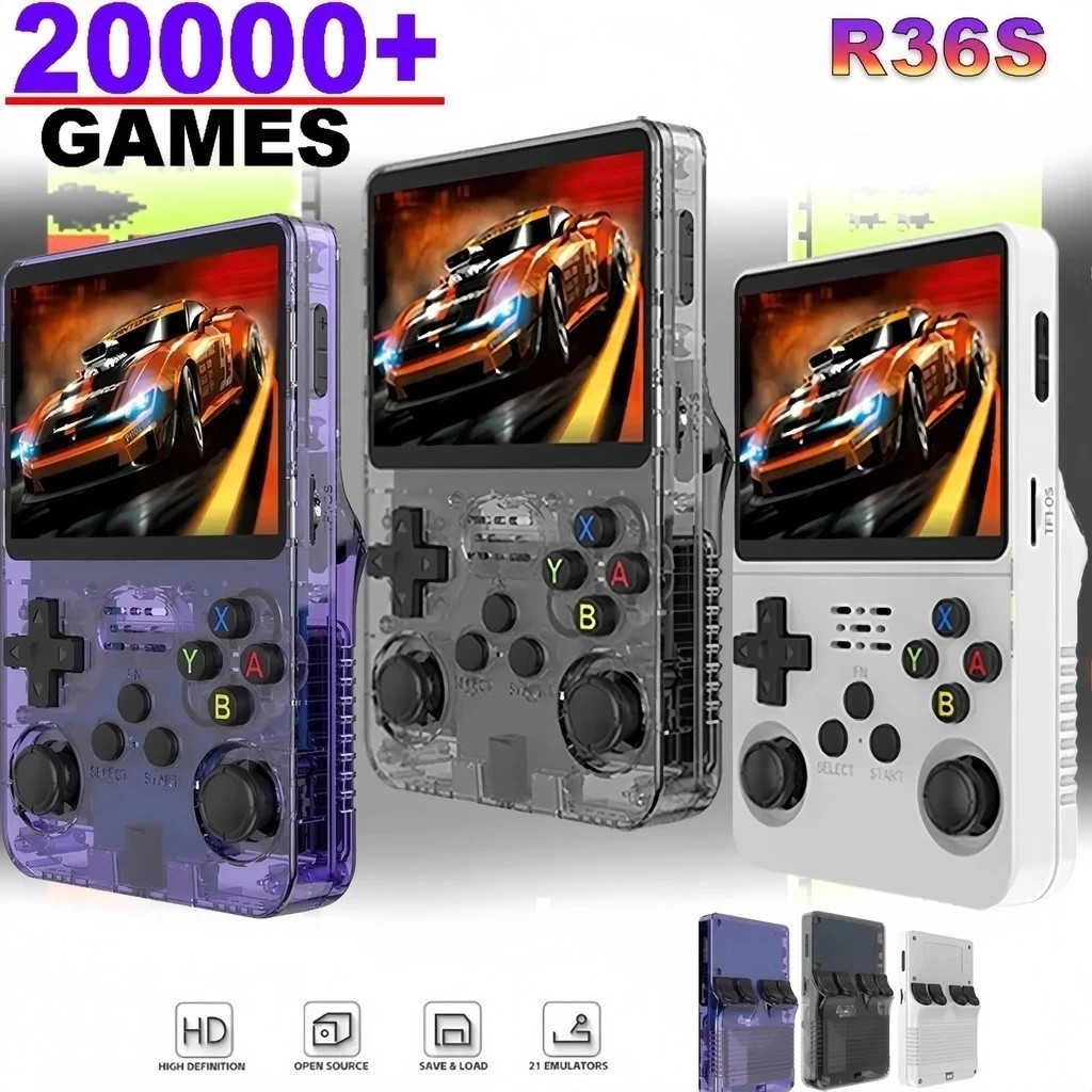 Mini R36S Retro Handheld Video - Gaming Console Xbox 360 评论和价格
