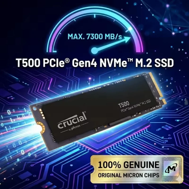 Crucial T500 2TB PCIe4.0 NVMe  - Gaming Console Ps5 评论和价格
