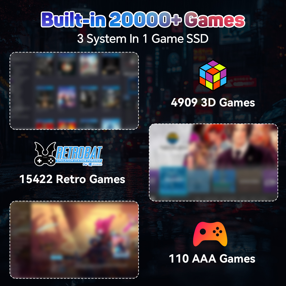 2TB Gaming Emulation Hard Driv - Gaming Console In Chinese 评论和价格