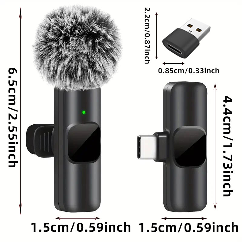 K1 Wireless Lavalier Microphon - Gaming Console For Your Phone 评论和价格