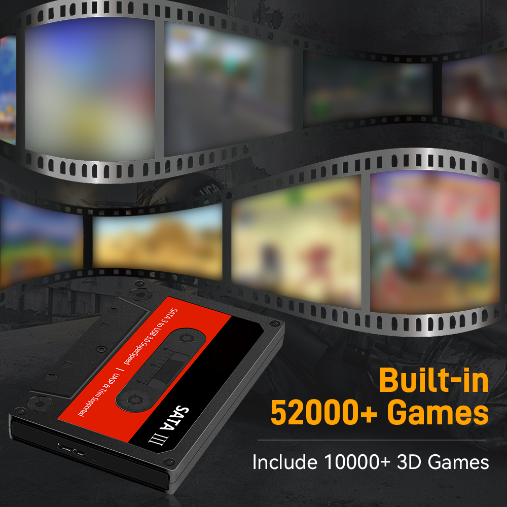 Batocera 500G/2T Emulator Game - Gaming Console In Chinese 评论和价格