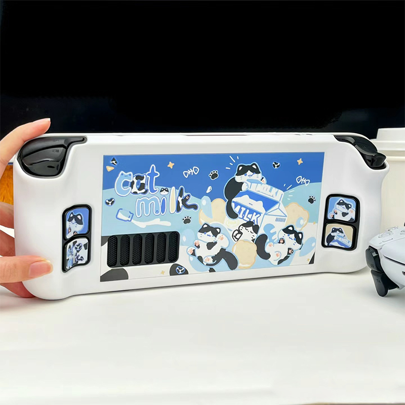 Cartoon Milk Cat Protective Ca - Console Gaming Steam 评论和价格