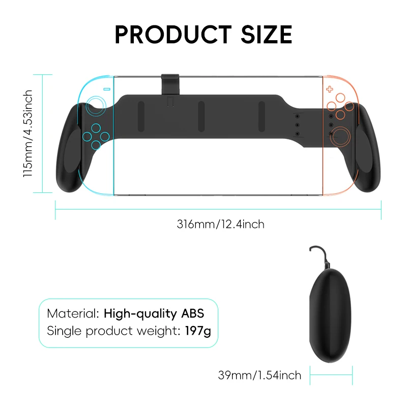 DATA FROG Ergonomic Non Slip U - Gaming Console Nintendo Switch 2 评论和价格