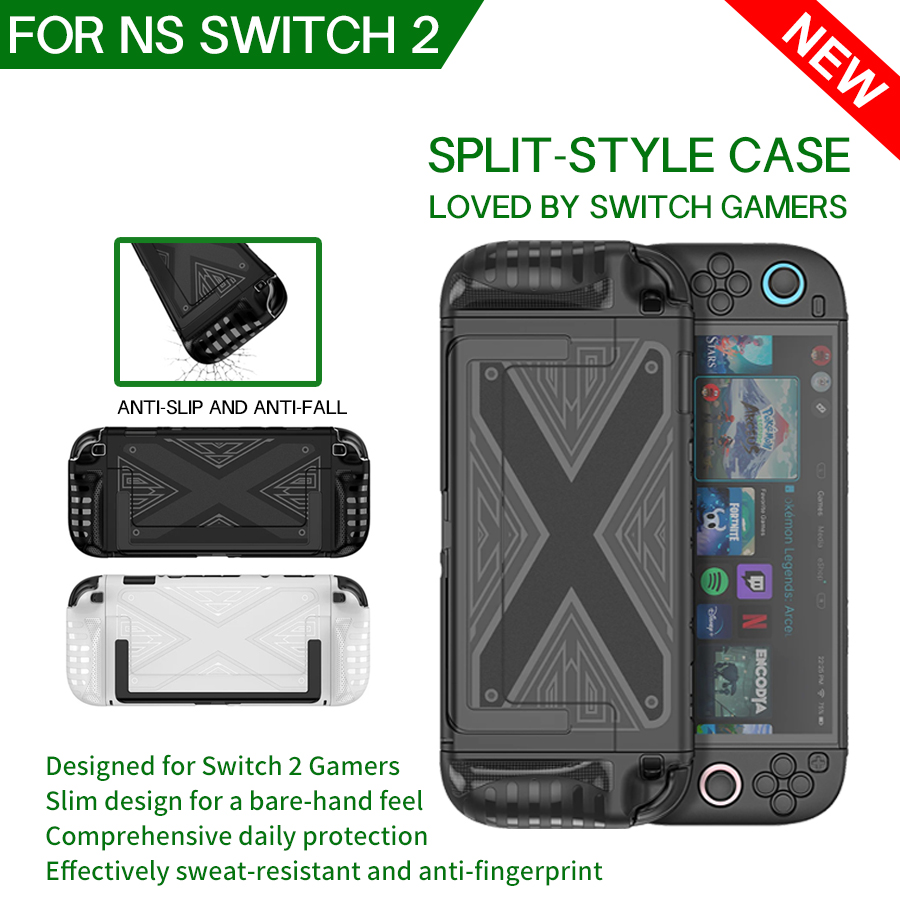TPU+PC Split Design Case Prote - Gaming Console Nintendo Switch 2 评论和价格