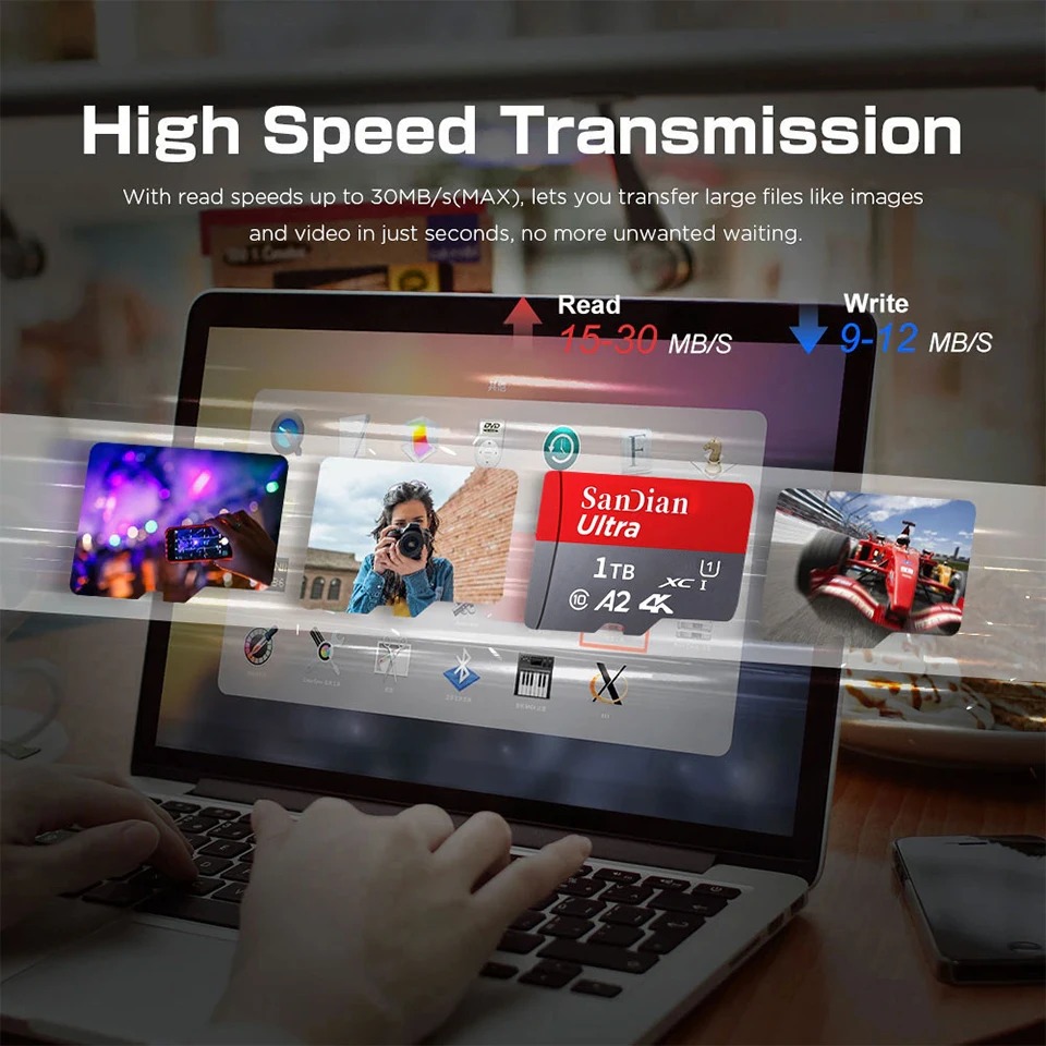 High Speed Micro SD Memory Car - Gaming Console For Your Phone 评论和价格