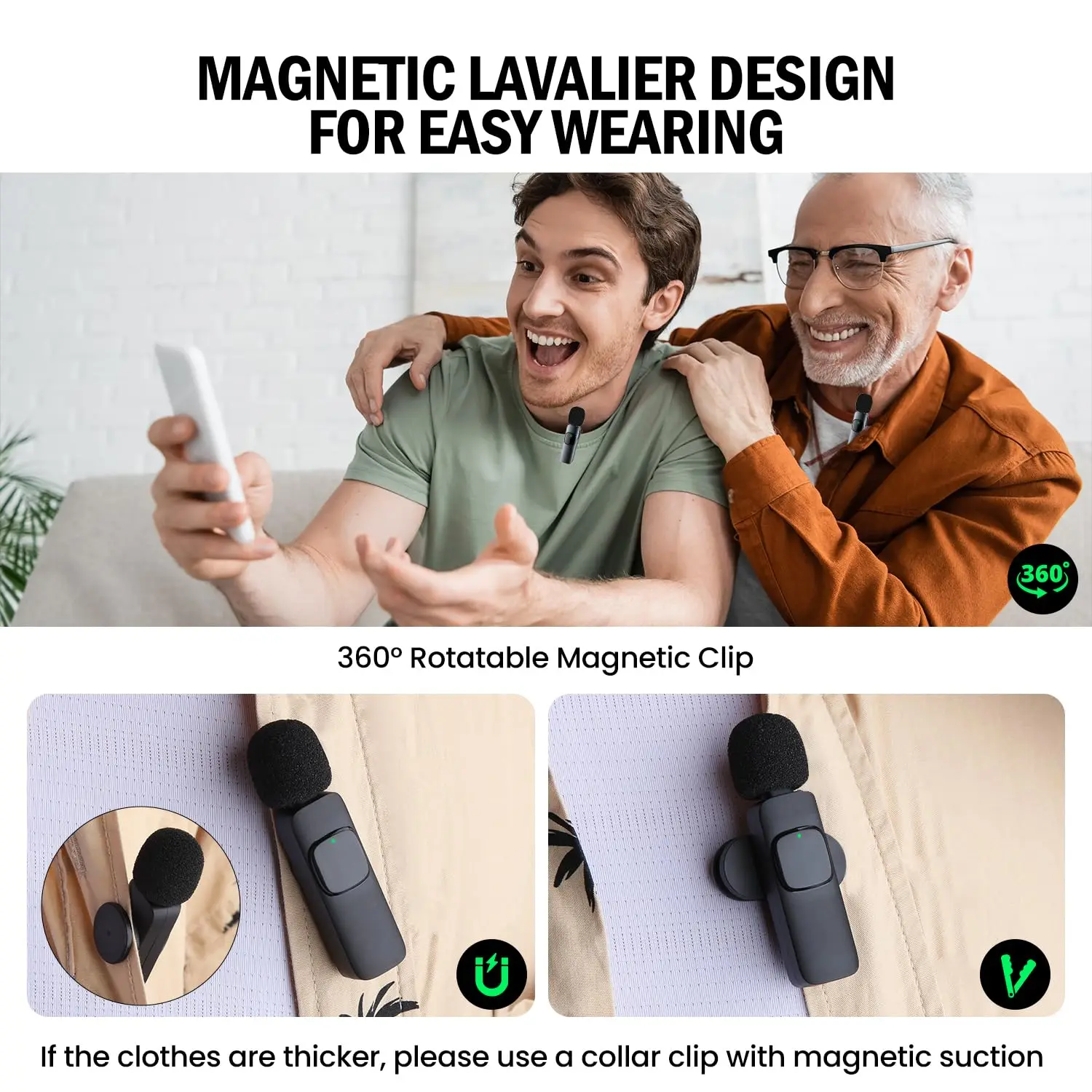 VIVO 2 In 1 Wireless Lavalier  - Gaming Console For Your Phone 评论和价格