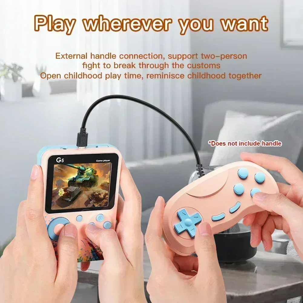 Portable Macaron Color G5 Hand - Gaming Console Under 500 评论和价格