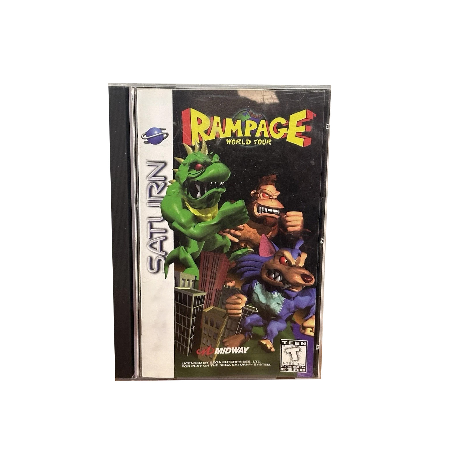 Saturn Copy Disc Game rampage  - Gaming Console Retro 评论和价格