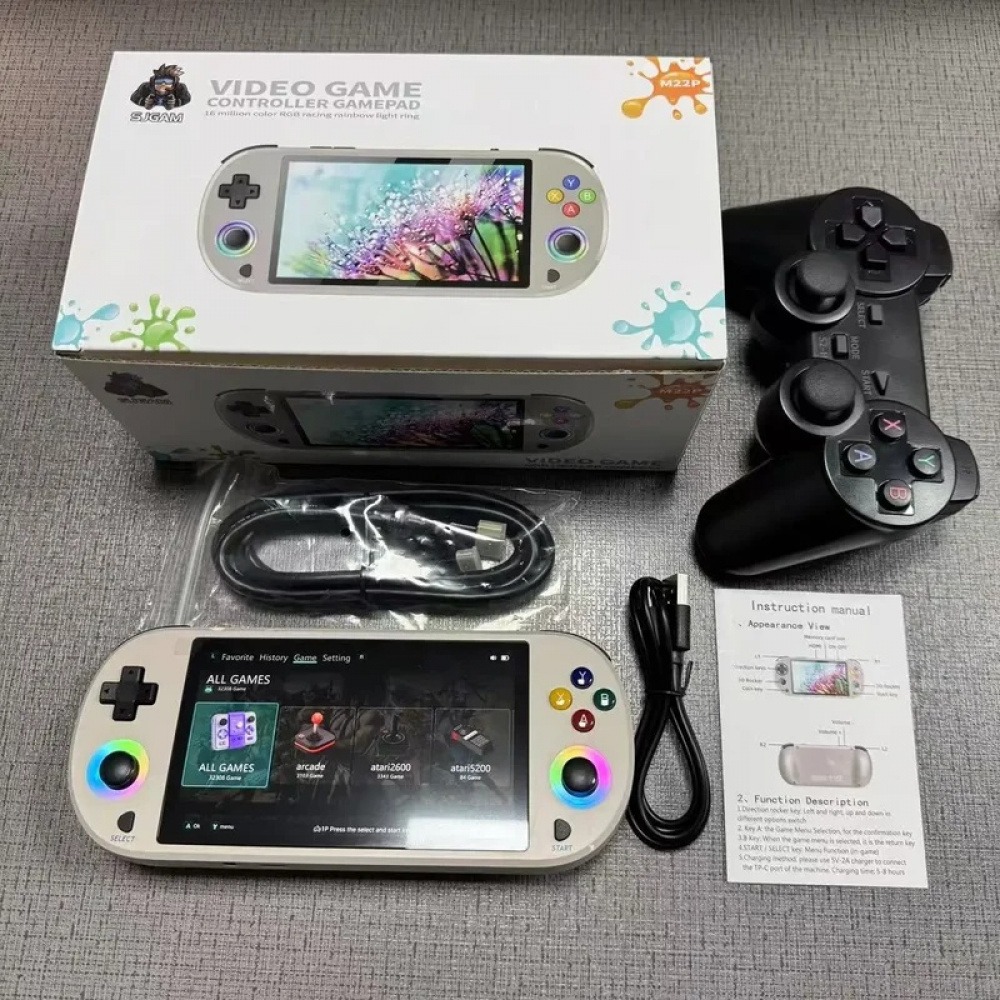 M22 Pro Retro Handheld Game Co - Gaming Console Under 500 评论和价格