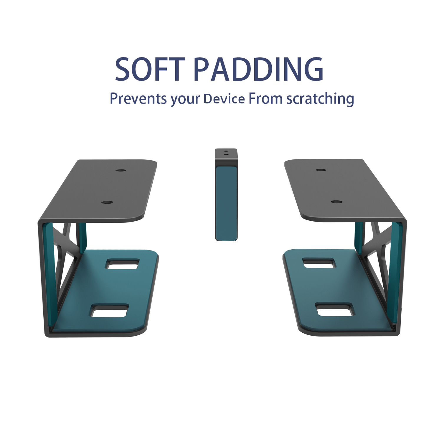 Under Desk Laptop/Mini PC Stor - Gaming Console Stand 评论和价格
