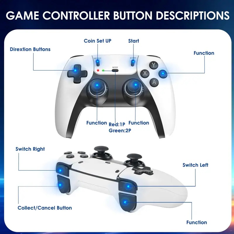 M15 Retro Video Game Stick 2.4 - Gaming Console Chinese 评论和价格