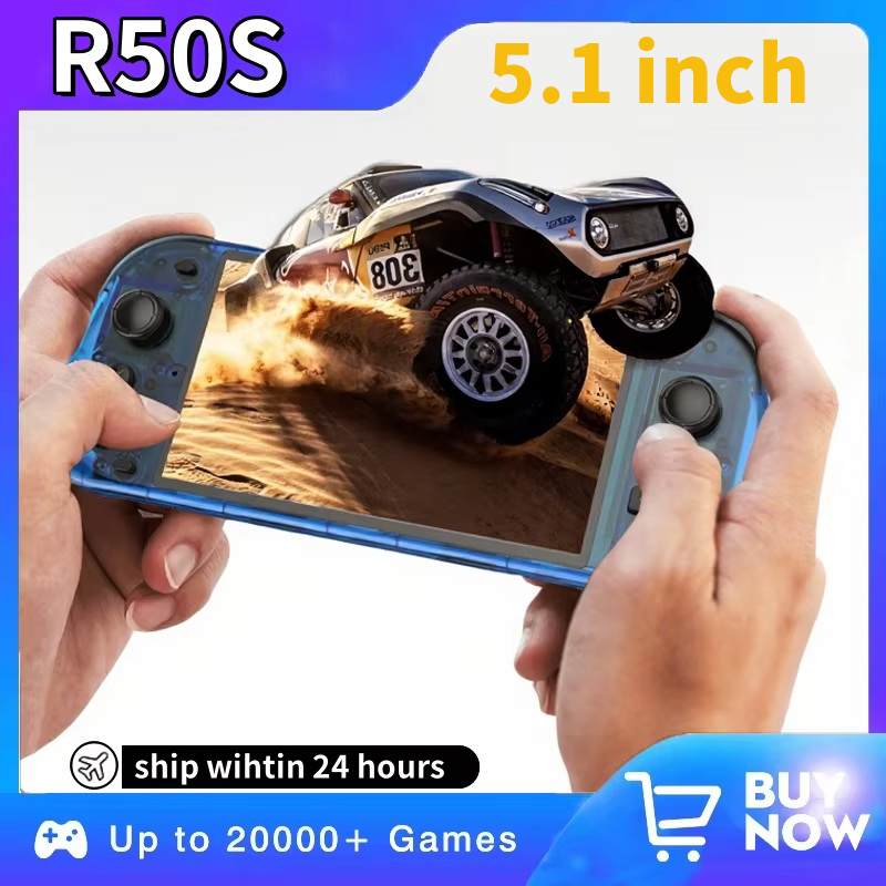 5.1inch New R50S Retro Handhel - Gaming Console Windows 评论和价格