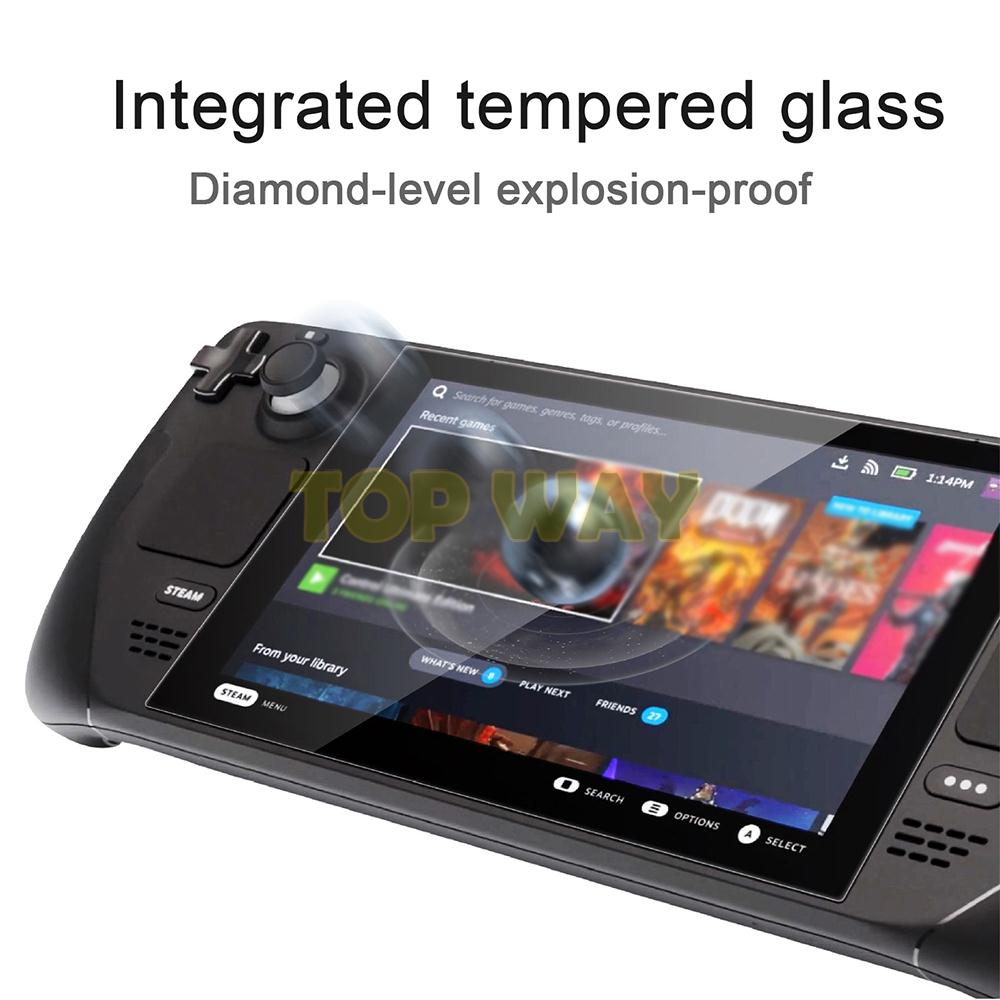 1PC Tempered Glass For Valve S - Console Gaming Steam 评论和价格