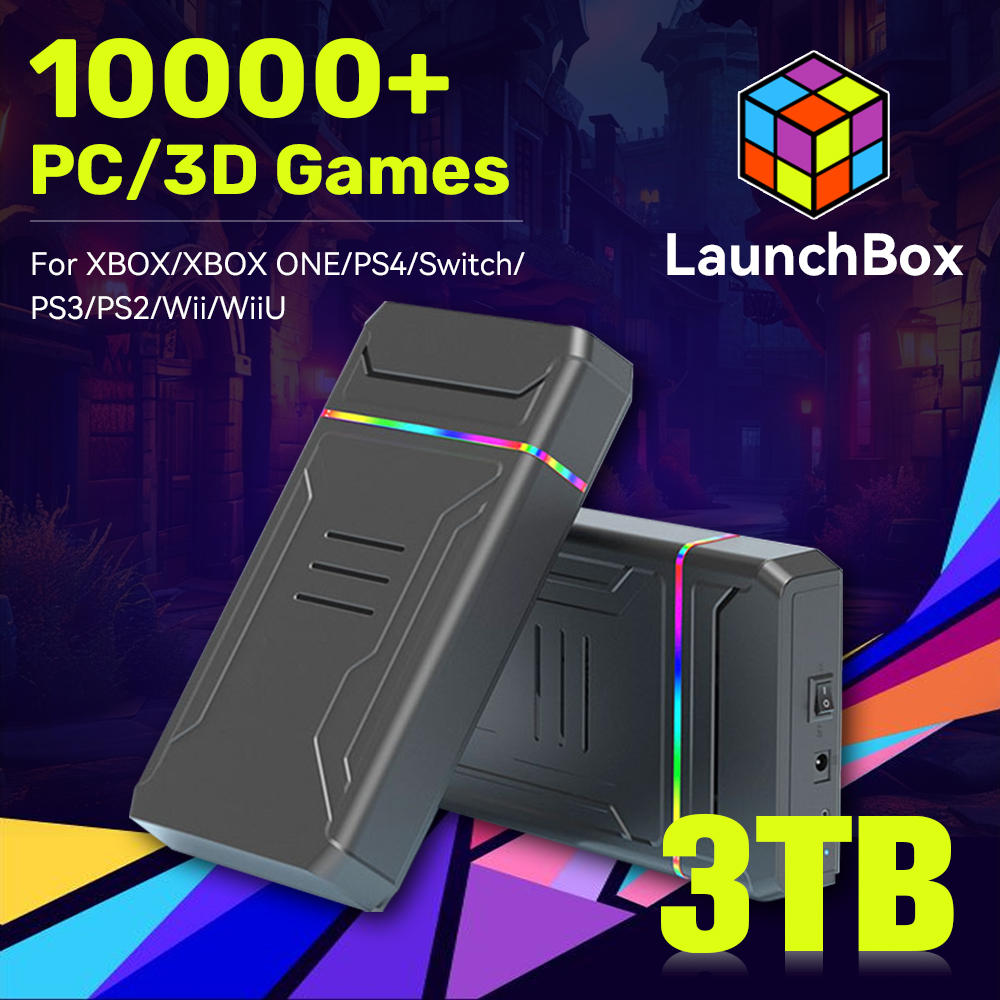 JMachen Launchbox 3TB Gaming H - Gaming Console In Chinese 评论和价格