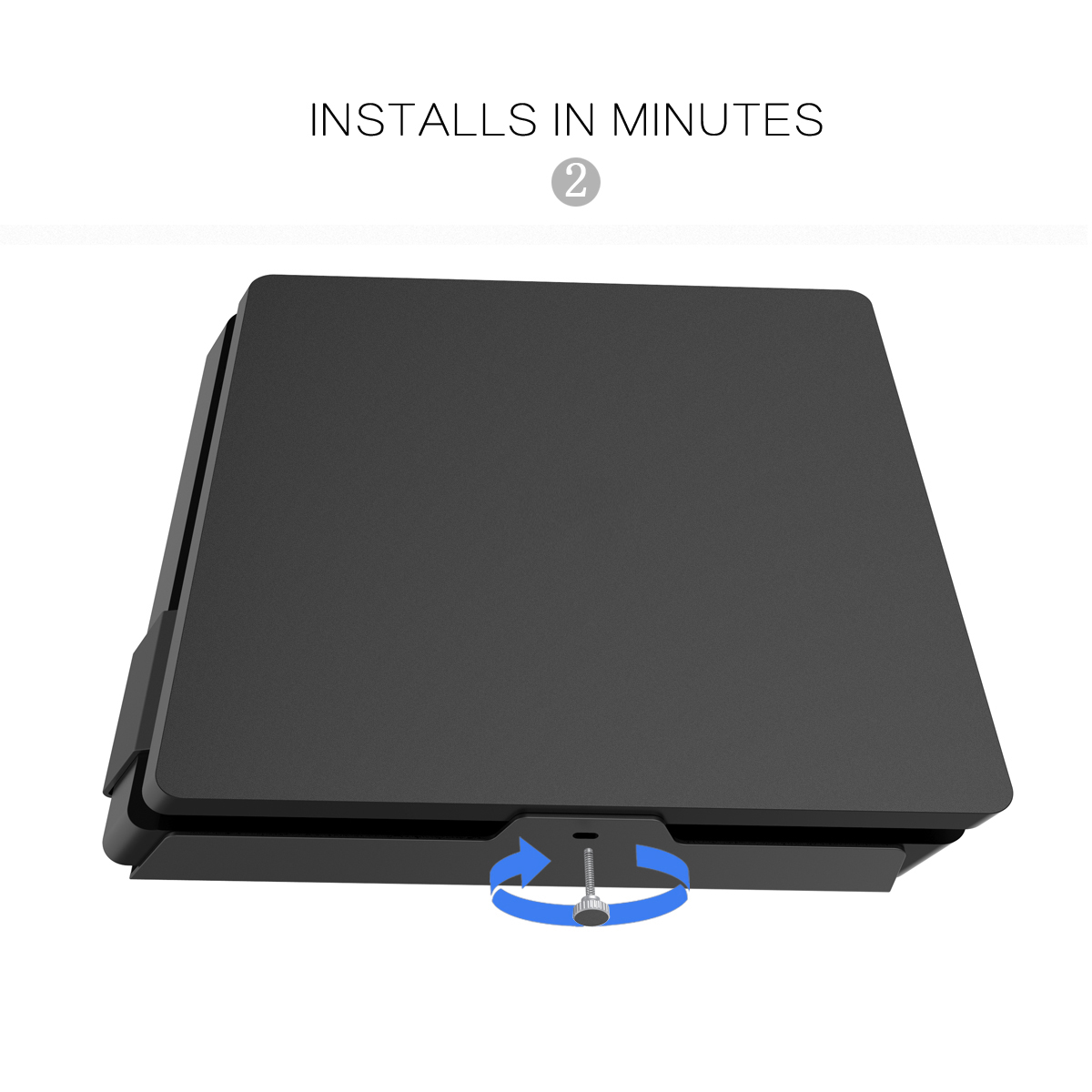 Monzlteck Wall Mount For PS4 S - Gaming Console Stand 评论和价格