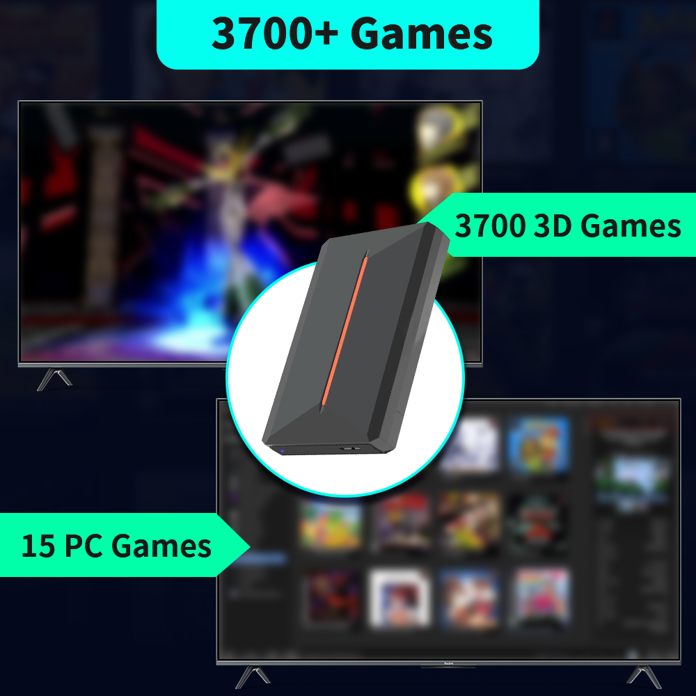 Launchbox OS 500GB Portable Ga - Gaming Console Windows 评论和价格
