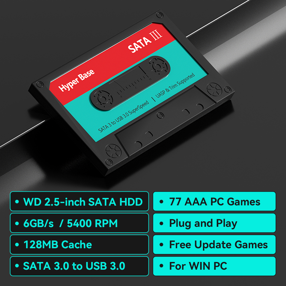 2TB Game Hard Drive With 77 PC - Gaming Console Chinese 评论和价格