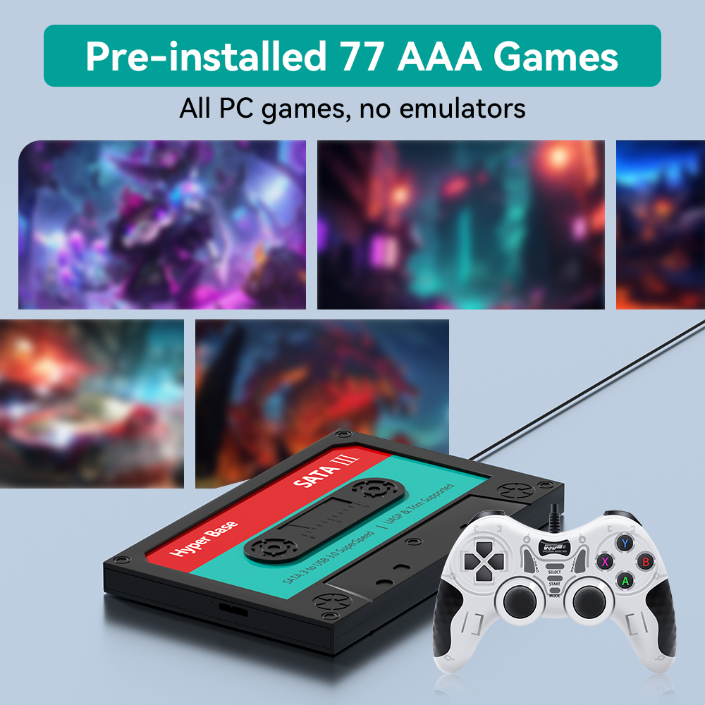 2TB Game Hard Drive With 77 PC - Gaming Console Chinese 评论和价格