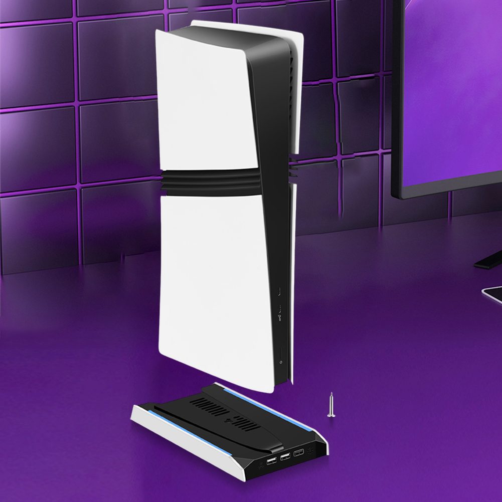 For PS 5 Slim/PS 5 Pro RGB Ver - Gaming Console Stand 评论和价格